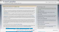 Desktop Screenshot of oneandonlyhypnos.wordpress.com