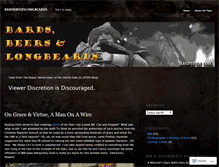 Tablet Screenshot of bardsbeerslongbeards.wordpress.com