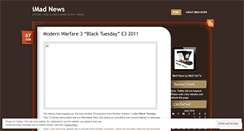 Desktop Screenshot of imadnews.wordpress.com