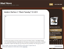 Tablet Screenshot of imadnews.wordpress.com