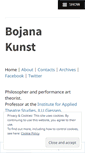 Mobile Screenshot of kunstbody.wordpress.com