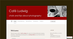 Desktop Screenshot of cafeludwig.wordpress.com