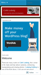 Mobile Screenshot of cafeludwig.wordpress.com