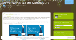 Desktop Screenshot of notsoperfectbutfabulouslife.wordpress.com