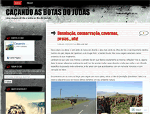 Tablet Screenshot of cacandoasbotasdojudas.wordpress.com