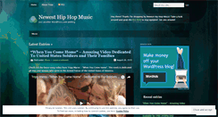 Desktop Screenshot of newesthiphopmusic.wordpress.com