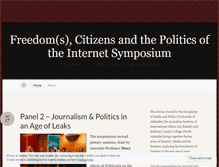 Tablet Screenshot of fcpisymposium.wordpress.com