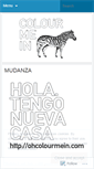 Mobile Screenshot of ohcolourmein.wordpress.com