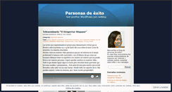 Desktop Screenshot of exitopersonalyprofesional.wordpress.com