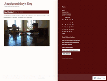 Tablet Screenshot of jonathanministry.wordpress.com