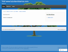 Tablet Screenshot of luizotavio.wordpress.com