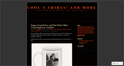 Desktop Screenshot of coolteesclothing.wordpress.com