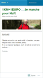 Mobile Screenshot of 1km1eurohaiti.wordpress.com