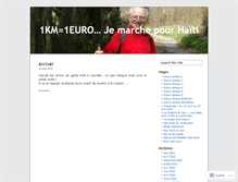 Tablet Screenshot of 1km1eurohaiti.wordpress.com