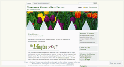 Desktop Screenshot of northernvirginiarealestate.wordpress.com