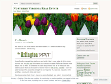 Tablet Screenshot of northernvirginiarealestate.wordpress.com