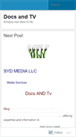 Mobile Screenshot of docsandtv.wordpress.com