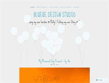 Tablet Screenshot of blueue.wordpress.com