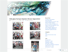 Tablet Screenshot of juulartofglass.wordpress.com