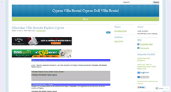 Desktop Screenshot of cyprusvillarentalscyprusgolfvillarentals.wordpress.com