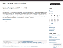 Tablet Screenshot of hkn44.wordpress.com