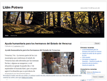 Tablet Screenshot of ldmpotrero.wordpress.com