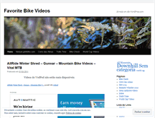 Tablet Screenshot of mtbvideos.wordpress.com