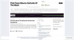 Desktop Screenshot of pinkfloydalbums.wordpress.com