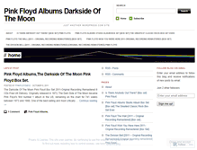 Tablet Screenshot of pinkfloydalbums.wordpress.com