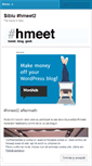 Mobile Screenshot of hmeet.wordpress.com