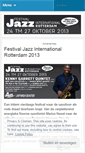 Mobile Screenshot of festivaljazzinternationalrotterdam.wordpress.com