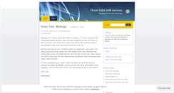 Desktop Screenshot of drumtabs.wordpress.com