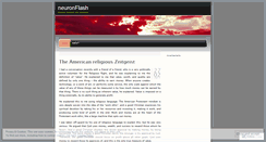 Desktop Screenshot of neuronflash.wordpress.com