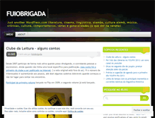 Tablet Screenshot of fuiobrigada.wordpress.com