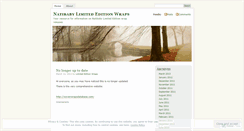 Desktop Screenshot of lewraps.wordpress.com