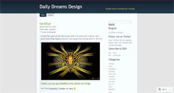 Desktop Screenshot of dailydreamsdesign.wordpress.com