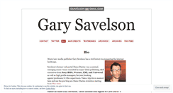 Desktop Screenshot of garysavelson.wordpress.com
