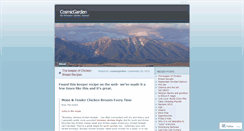 Desktop Screenshot of cosmicgarden.wordpress.com