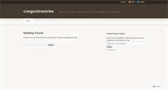 Desktop Screenshot of congochronicles.wordpress.com