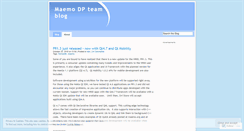 Desktop Screenshot of maemoteam.wordpress.com