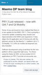 Mobile Screenshot of maemoteam.wordpress.com