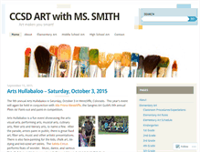 Tablet Screenshot of ccsdart.wordpress.com