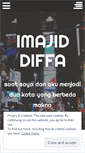 Mobile Screenshot of imajiddiffa.wordpress.com