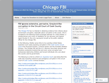 Tablet Screenshot of chicagofbi.wordpress.com