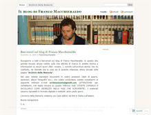 Tablet Screenshot of francomacchieraldo.wordpress.com