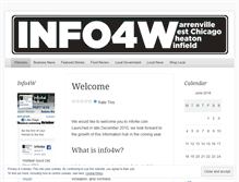 Tablet Screenshot of info4w.wordpress.com