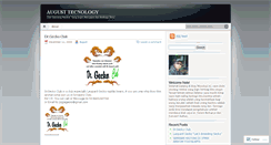 Desktop Screenshot of agustech.wordpress.com