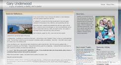 Desktop Screenshot of garyunderwood.wordpress.com