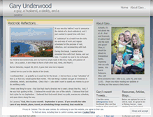 Tablet Screenshot of garyunderwood.wordpress.com