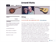 Tablet Screenshot of alarmenti.wordpress.com